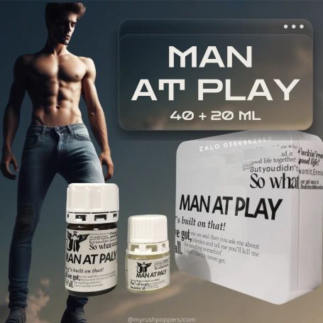 Man at Play - White Version