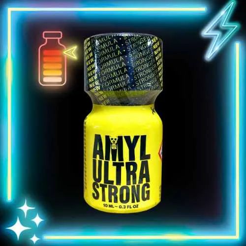 Amyl Ultra Strong 10ml bottle – yellow label leather cleaner