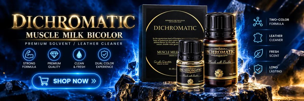 Dichromatic Black Edition premium leather cleaner with dual-color formula