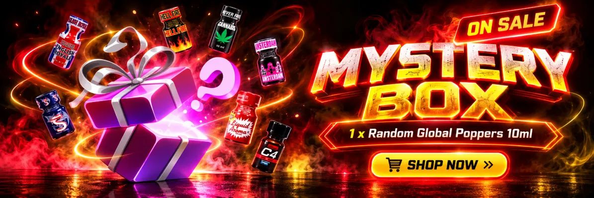 Mystery Box- 1 x Random Global Poppers 10ml