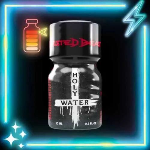 Twisted Beast Holy Water bottle – black label leather cleaner, 10ml